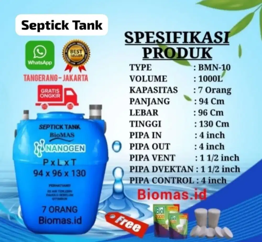Septick Tank 1000L