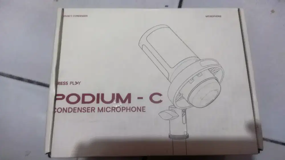 Mic condenser podium c