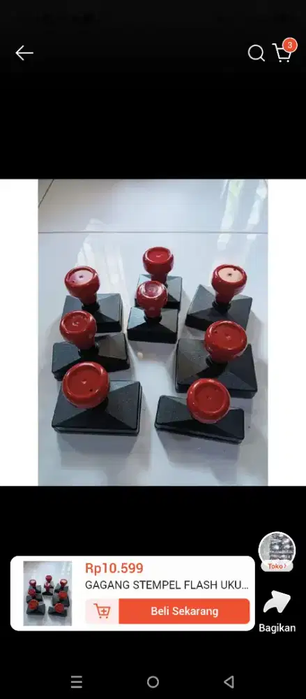 Gagang Stempel Besar