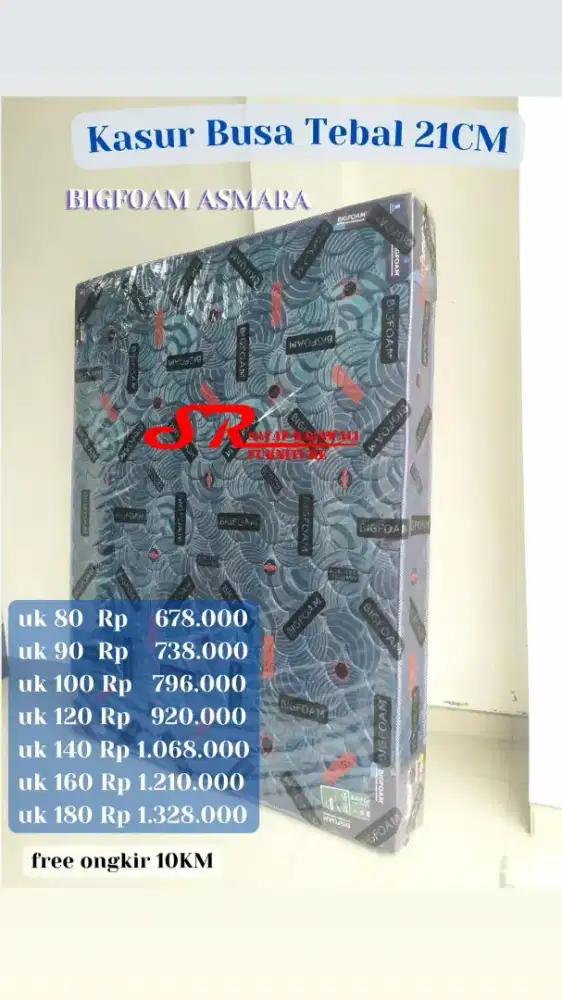 Kasur Busa Bergaransi Bigfoam Asmara Murah Jogja (Ars)