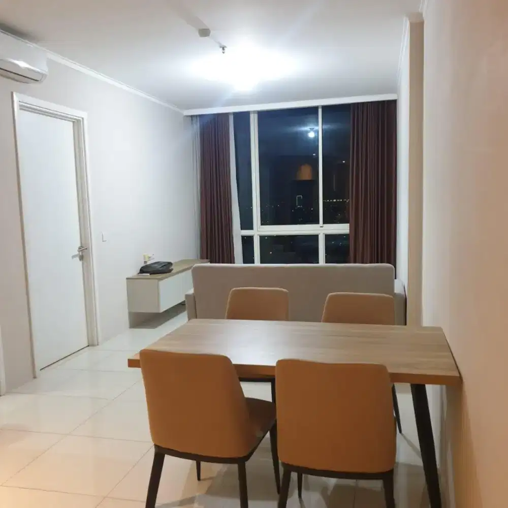 DiSewakan Unit 1BR Furnish Apartemen the Via, Ciputra World, Surabaya