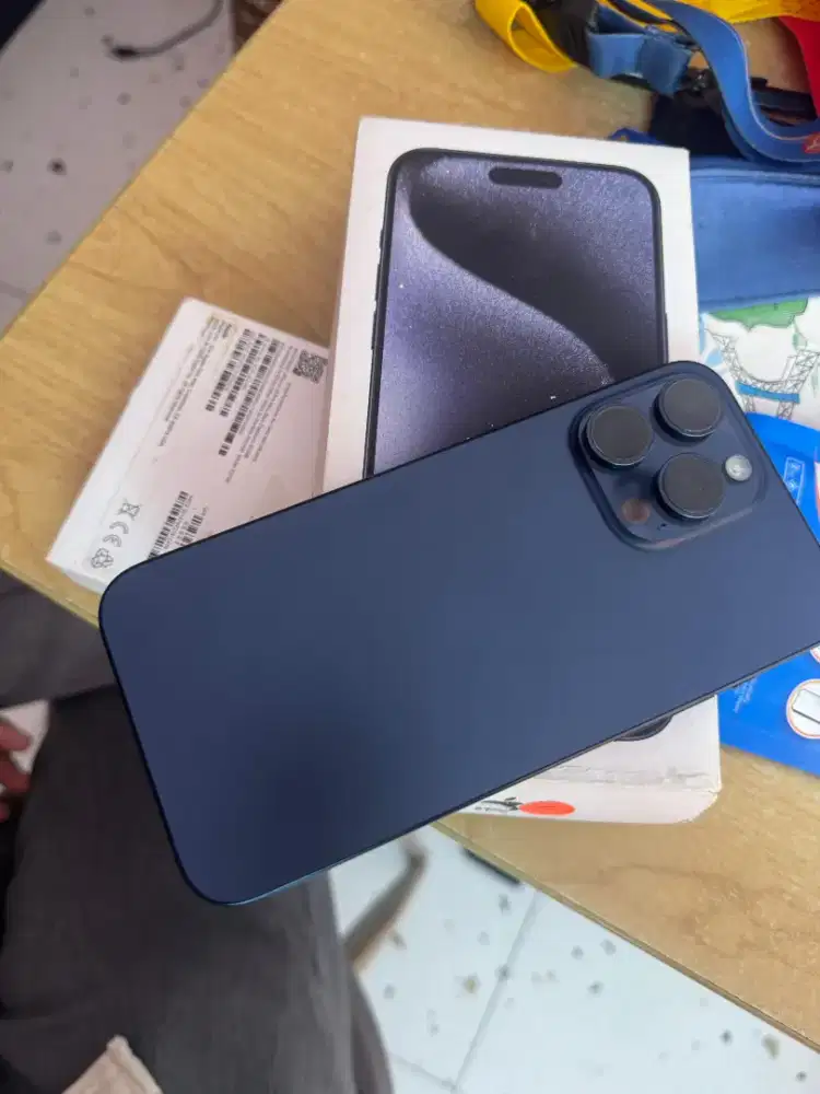 iPhone 15 promax 512 blue ibox