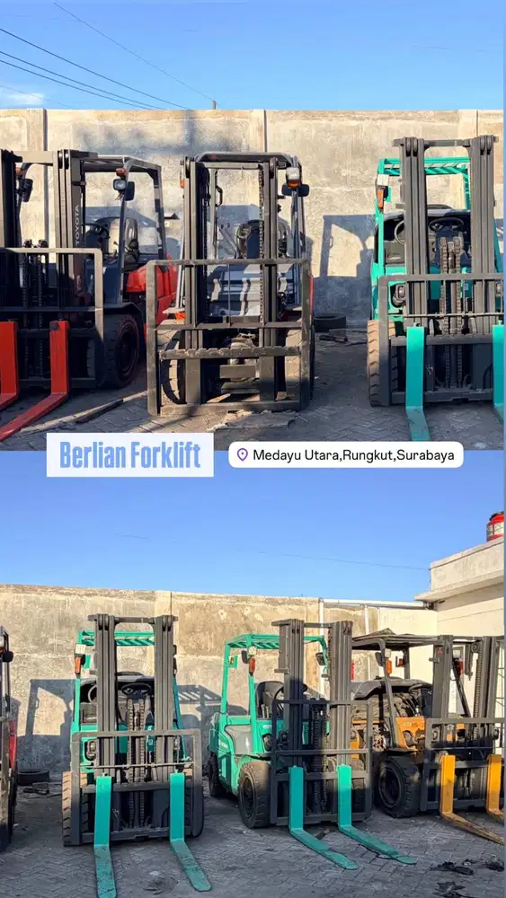 Ready Forklift Bekas Berkualitas Unit Normal Siap Kerja
