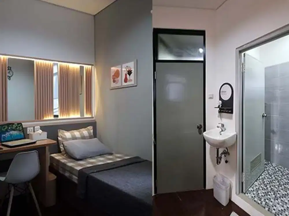 Kost KM dalam Sewa Tahunan @ Slipi Kemanggisan kampus Binus Untar Trisakti