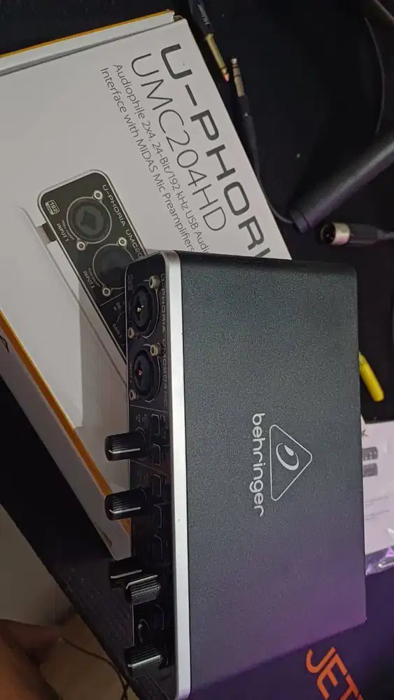 Audio Interface Behringer UMC 204 HD