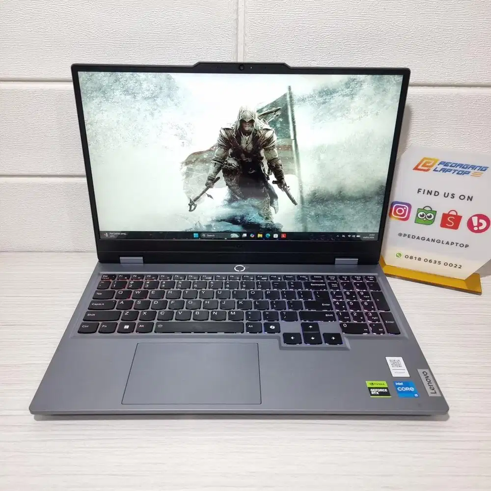 Lenovo LOQ 15IRX9 Core i5-13450HX RAM 12GB SSD 512GB RTX 3050 6GB