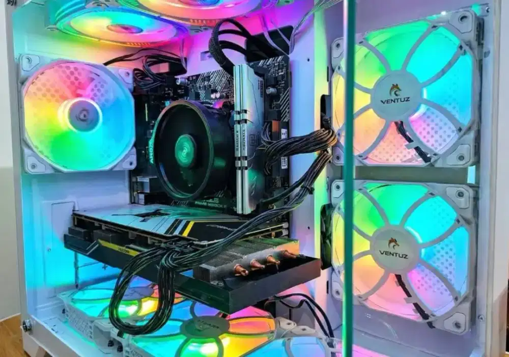 BU BANGET NEGO PC RAM 32 GB SSD 512 GB VGA 8 GB