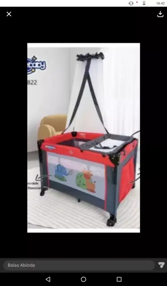 Box bayi merk spacebaby
