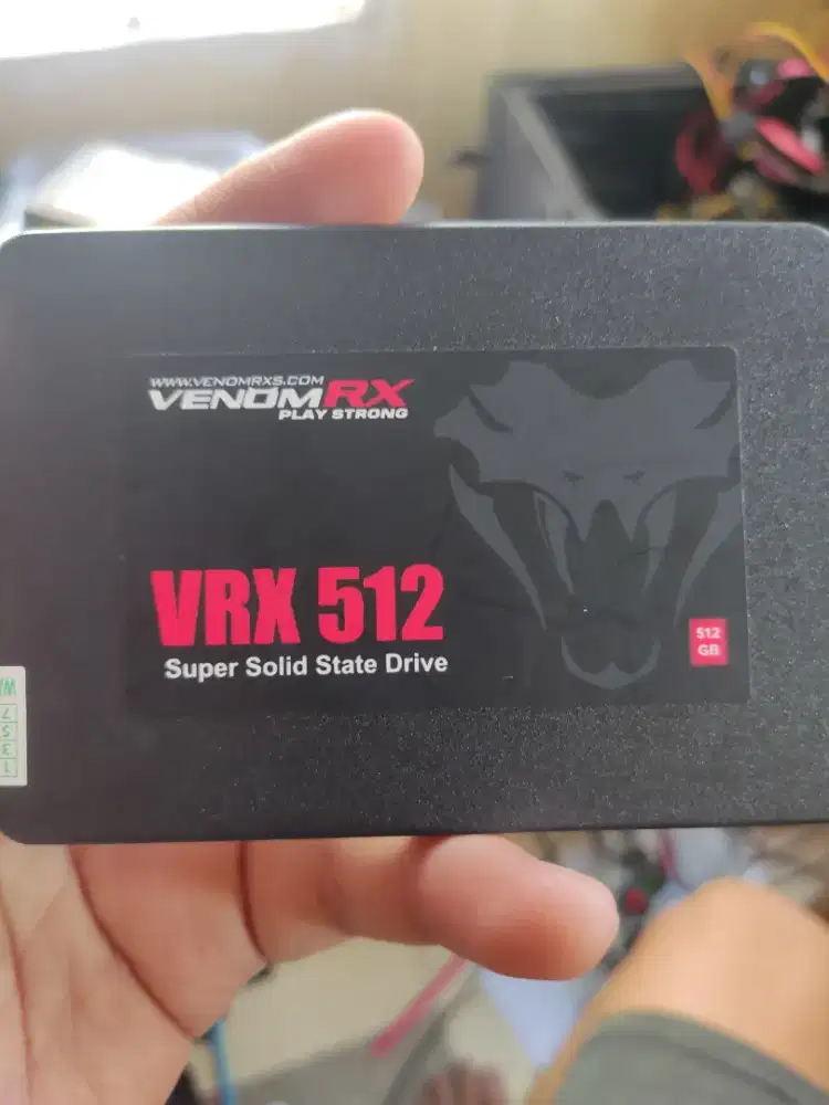 SSD VRX 512GB SATA 3 Health 100% jarang pakai