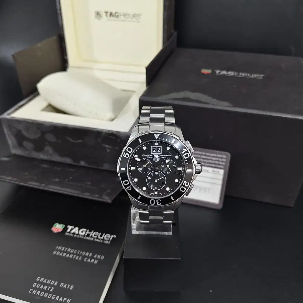 TAG Heuer Aquaracer 300M CAN1010 43mm Quartz Chronograph