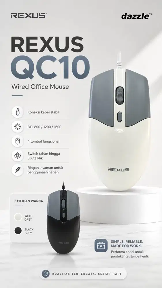Rexus QC10 Wired