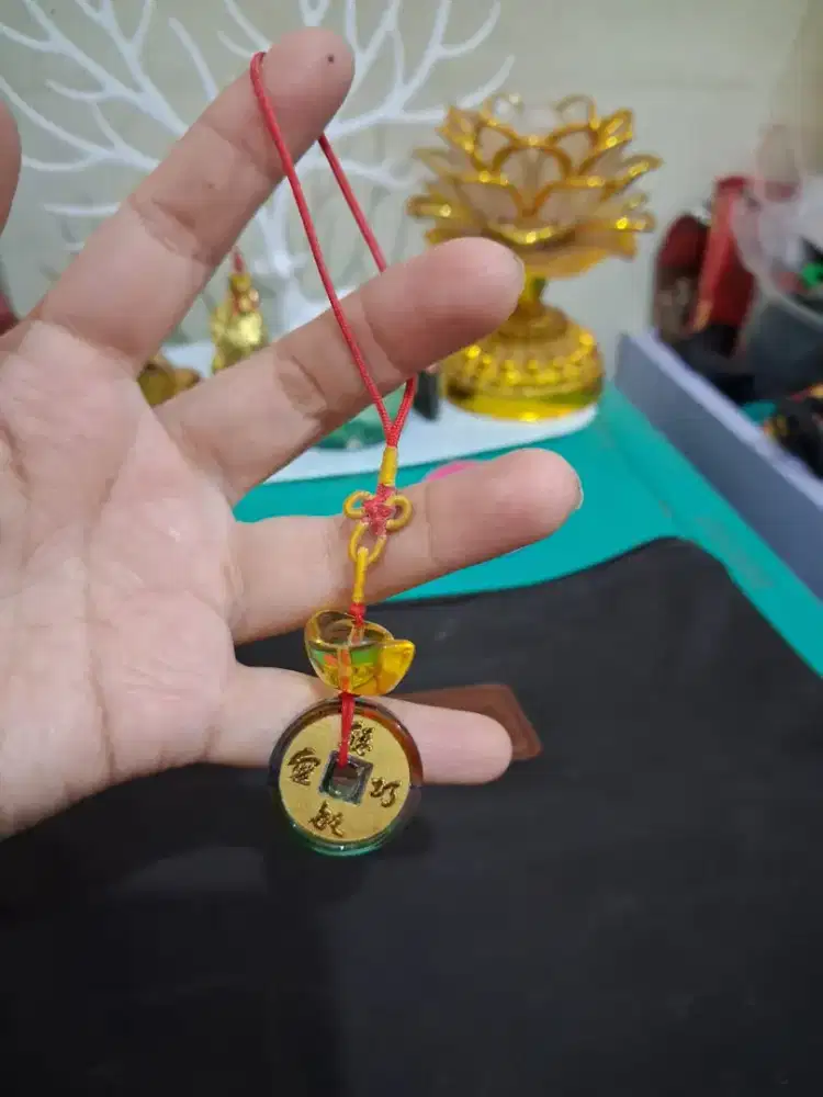 Gantungan kunci 
Keberuntungan cina kuno 
Limited edition 
Barang tera