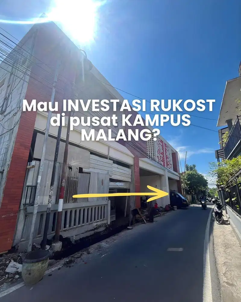 Rukost murah tengah kampus