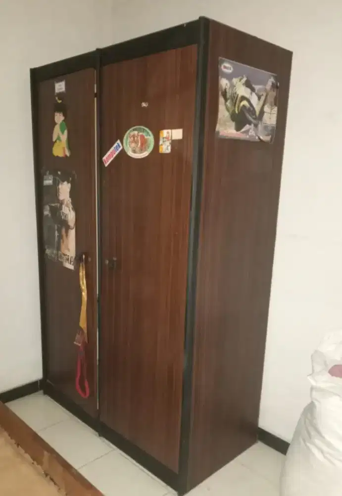 JUAL LEMARI BAJU LIGNA 2 PINTU