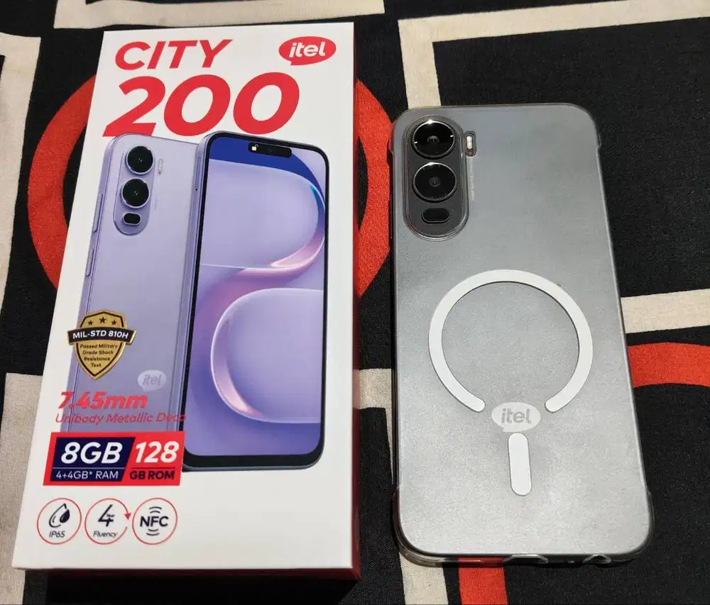 itel City 200 (4+4/128 GB)