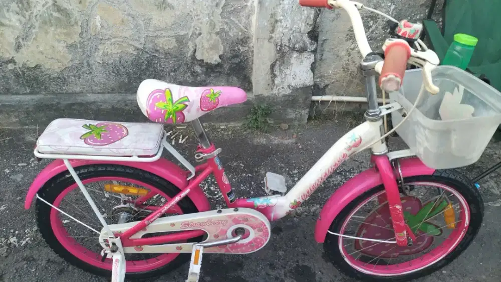 Sepeda wimcycle ukuran 18 kondisi 95%