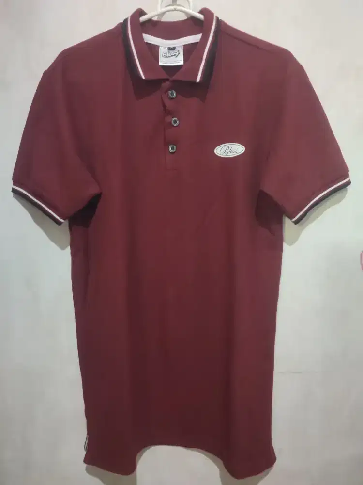 Kaos polo merk bless (M)