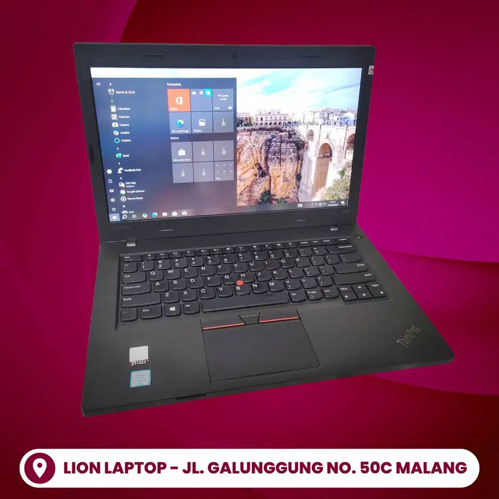 RAM 8GB Core i5 SSD Murah Lenovo Thinkpad L470 [26|05]