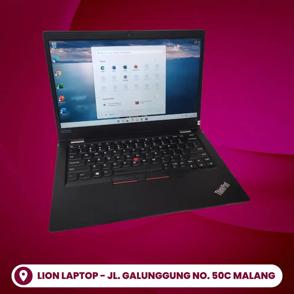 i5 Gen 10 Slim RAM 8GB SSD 256GB Lenovo Thinkpad L13 [26|05]