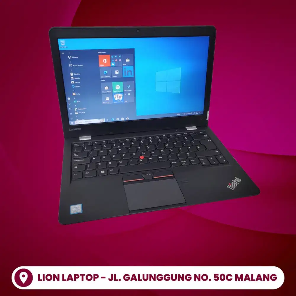 Core i5 gen 7 RAM 8GB SSD 256GB Murah Lenovo Thinkpad 13 [26|05]