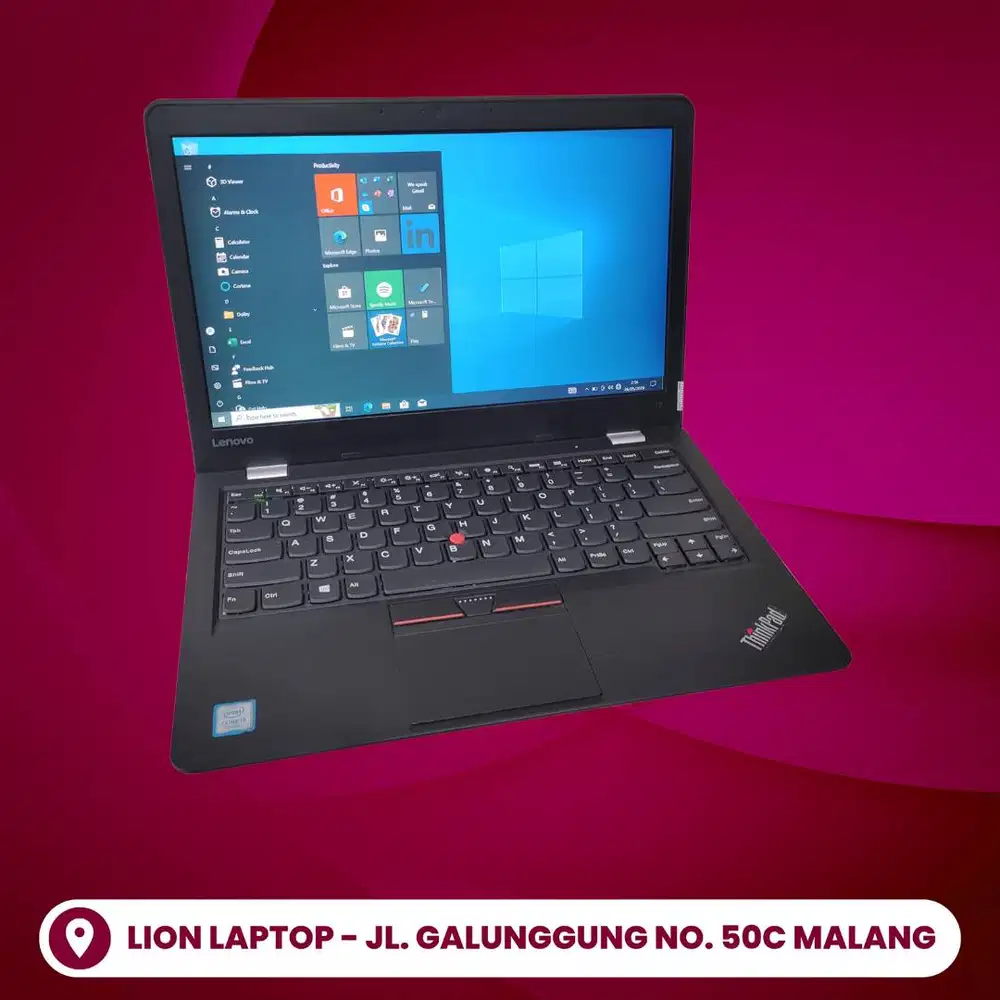 Core i3 Gen 7 Murah RAM 8GB SSD 256GB Lenovo Thinkpad 13 [26|05]