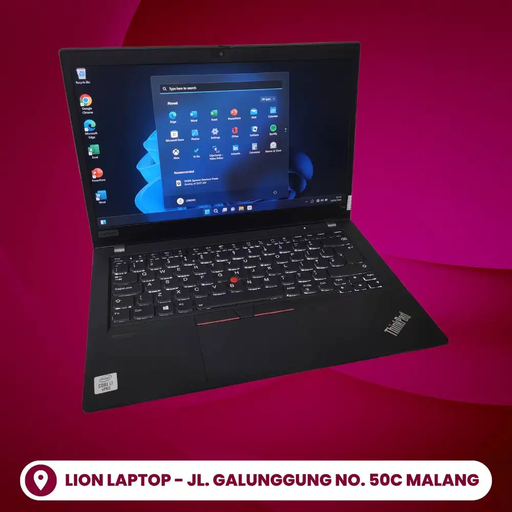 RAM 16GB i7 Gen 10 SSD 256GB Lenovo Thinkpad T14 gen 1 [26|05]