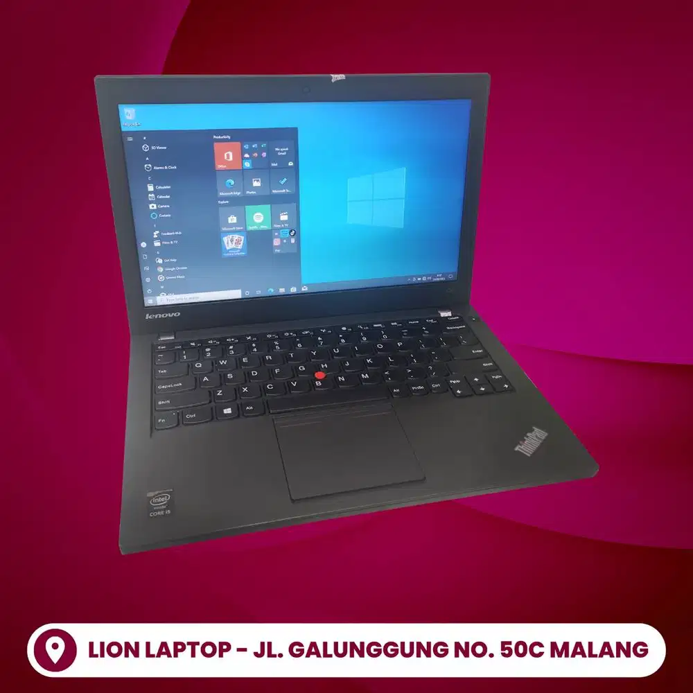 RAM 8GB SSD 256GB Core i5 Murah Lenovo Thinkpad X240 [26|05]