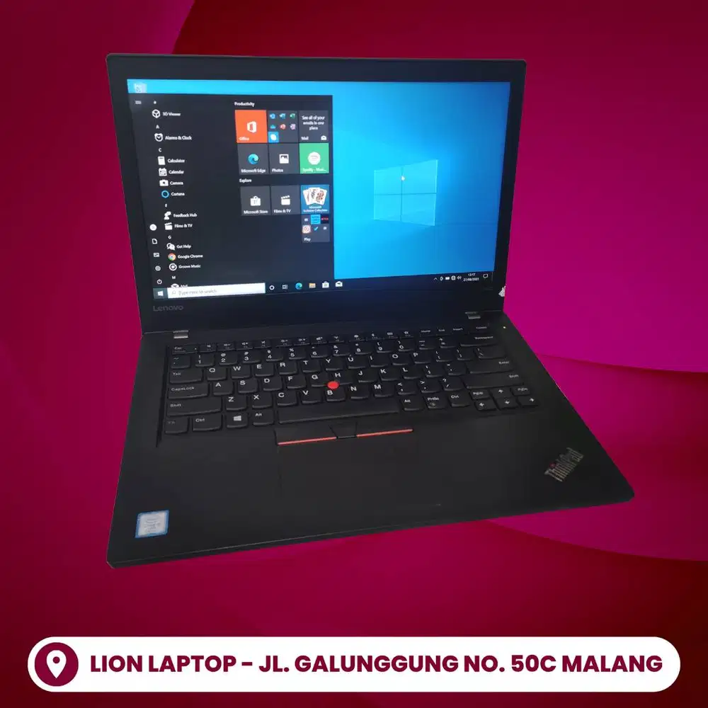 RAM 8GB Core i5 Gen7 Touchscreen SSD 256GB Lenovo Thinkpad T470 [26|05