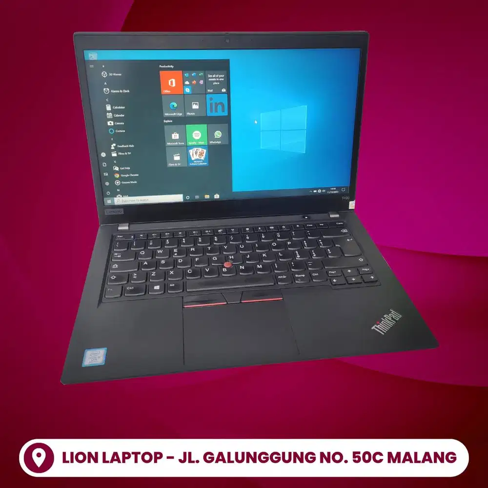 RAM 16GB i5 Gen 8 SSD 256GB Lenovo Thinkpad T490 [26|05]