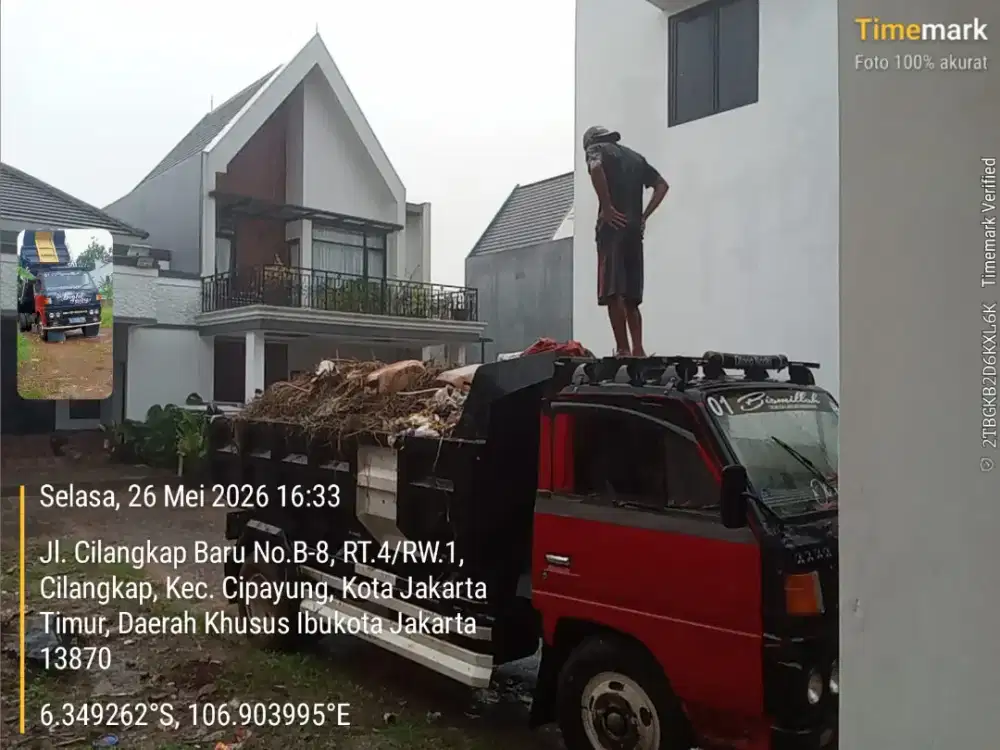 Jasa buang sampah/puing dll