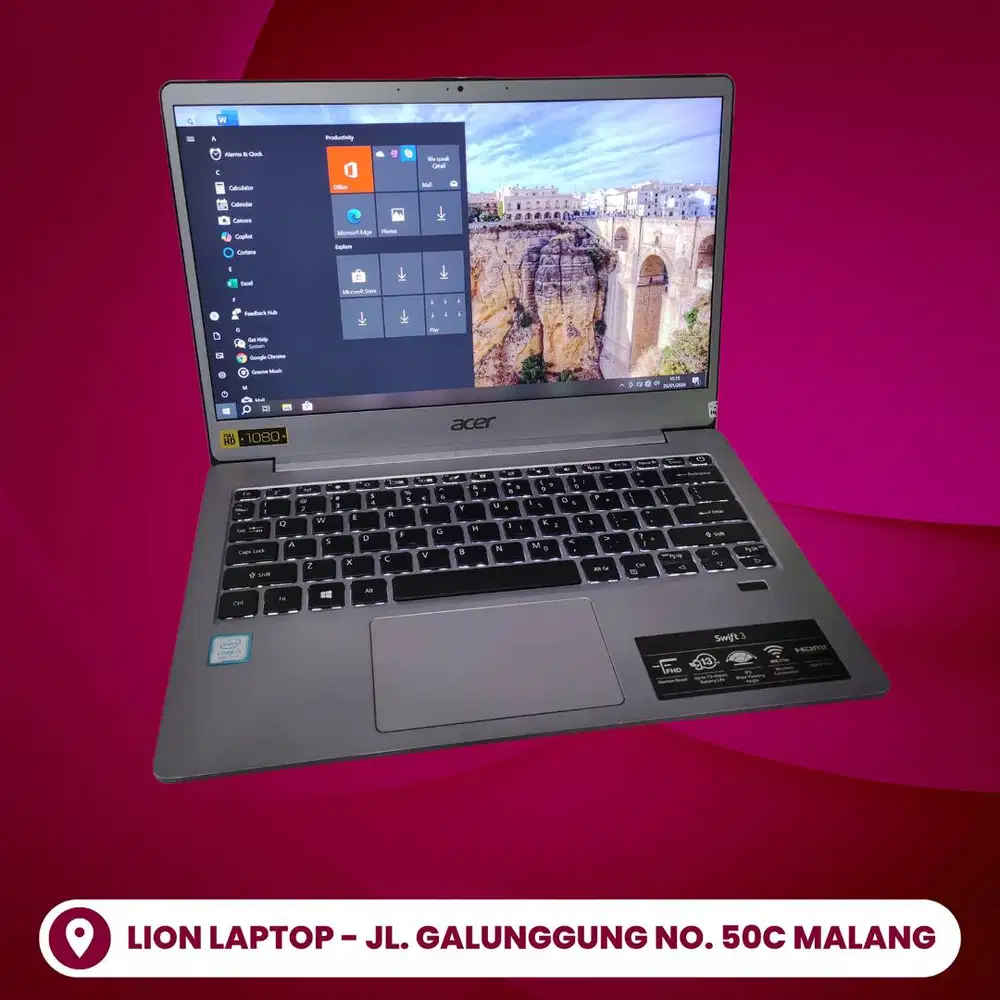 Super Slim Core i5 Gen 8 8/25 Acer Swift 3 SF313-51 [26|05]