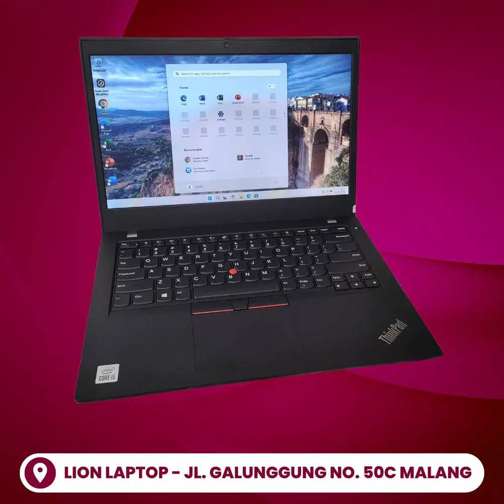 i5 Gen 10 Murah RAM 8GB SSD 256GB Lenovo Thinkpad L14 [26|05]