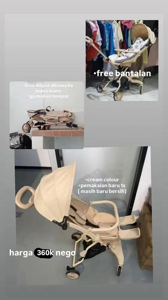 Stroller bayi new