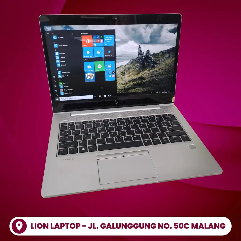 Core i7 gen 8 RAM 8GB Touchscreen Slim HP Elitebook 830 G6 [26|05]