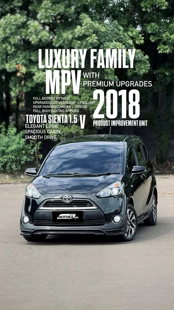 Toyota Sienta 1.5 V 2018