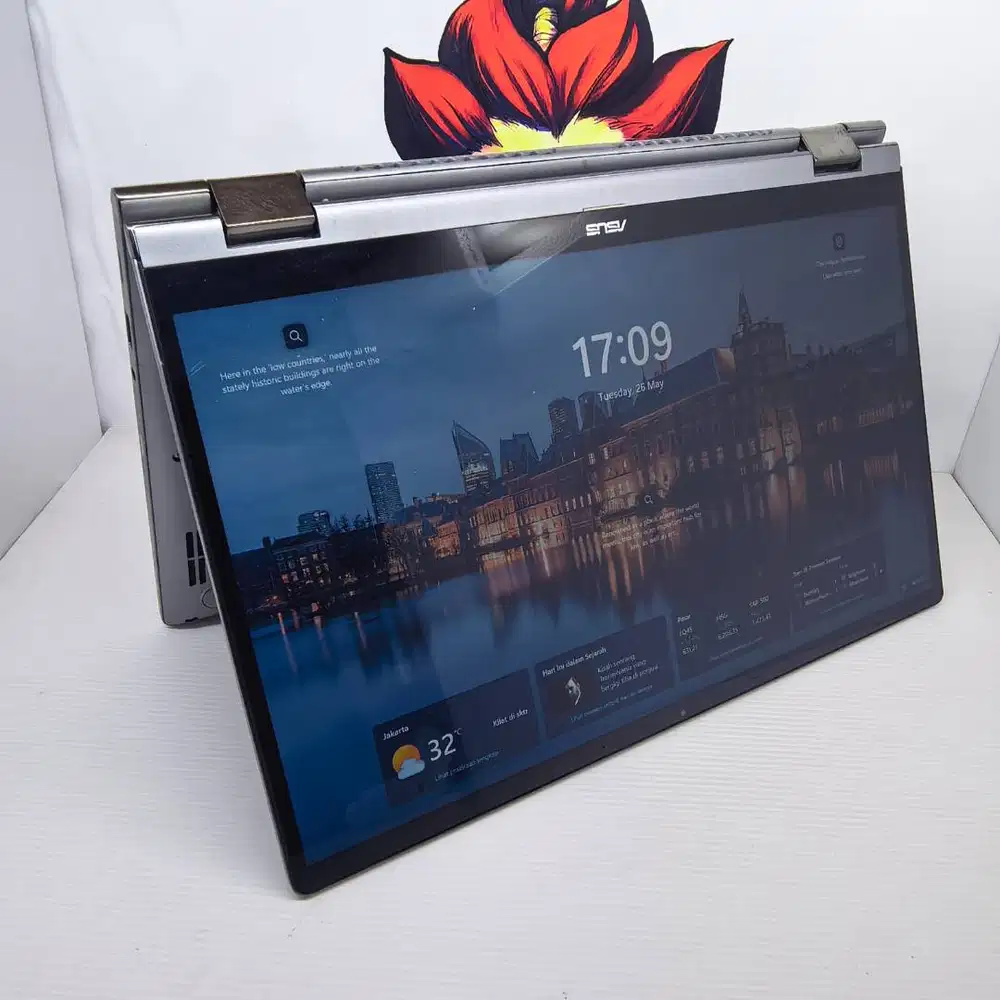 MULUS SIAP COD : Asus Zenbook UM462D Ryzen 5 8/512 TOUCH+FLIP NO MINUS