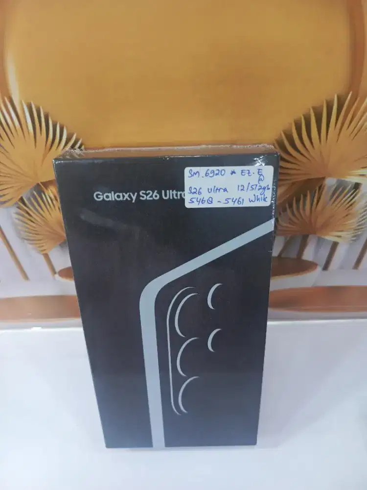 Samsung Galaxy S26 Ultra 12/512gb warna White resmi