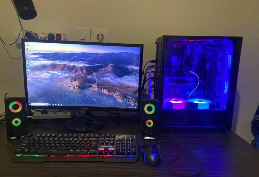 PC Gaming Full Set I7 Monitor Curve