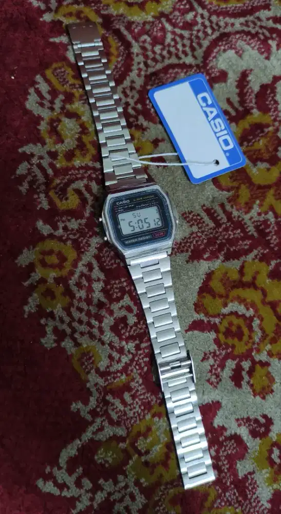 Jam Tangan Casio Digital A158 Original 158