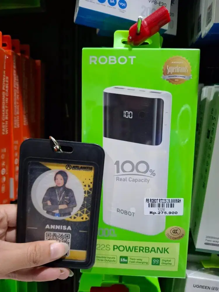 PB ROBOT RT22S 20000MAH | ATLANTIS DAHSYAT