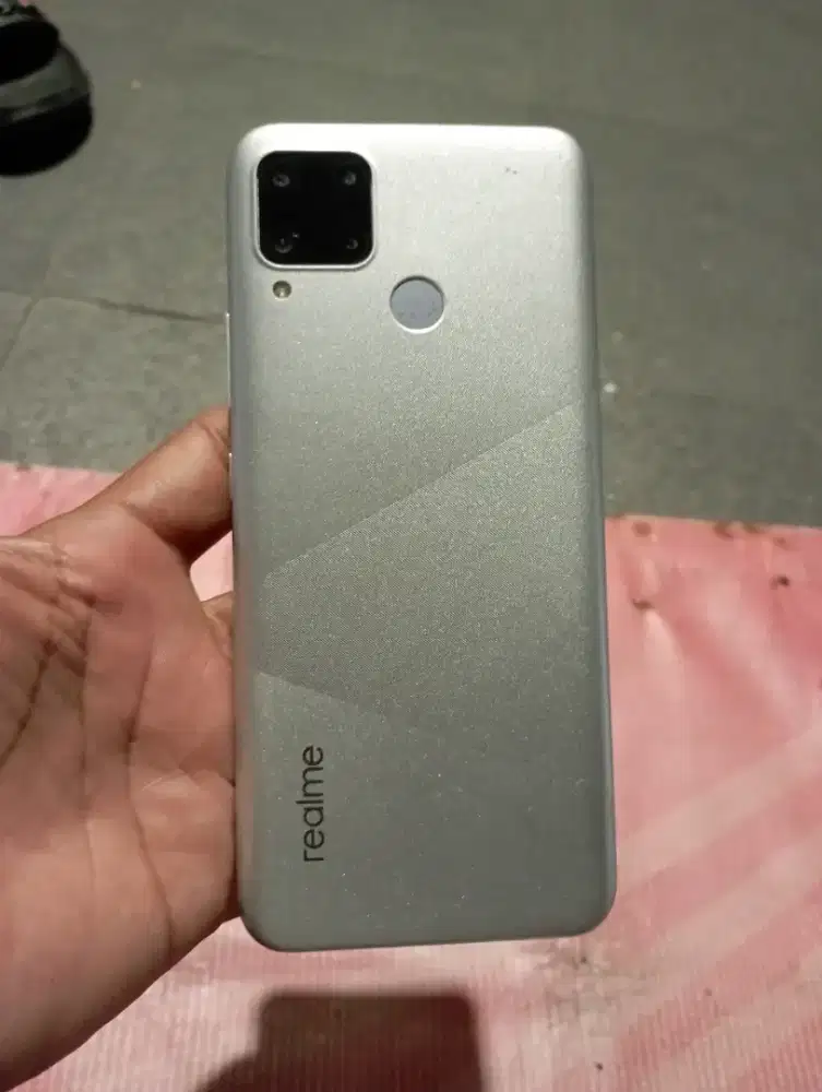 Realme C15 ram 4/64gb mulus dan normal