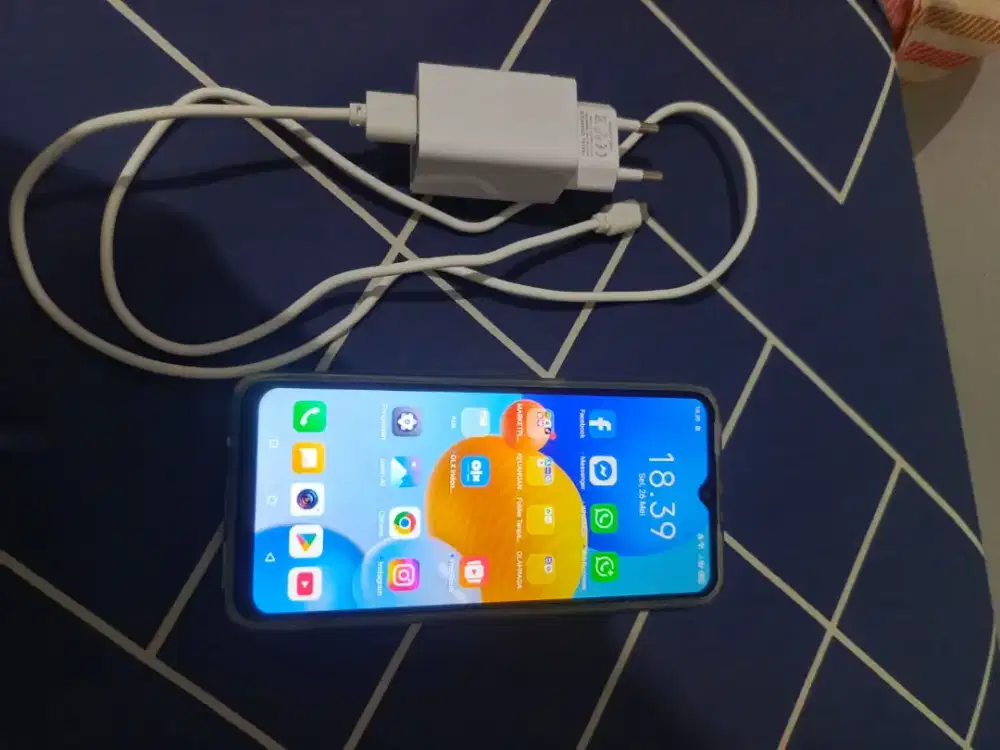 Hp itel a60s ram4gb internal 64gb aman smua