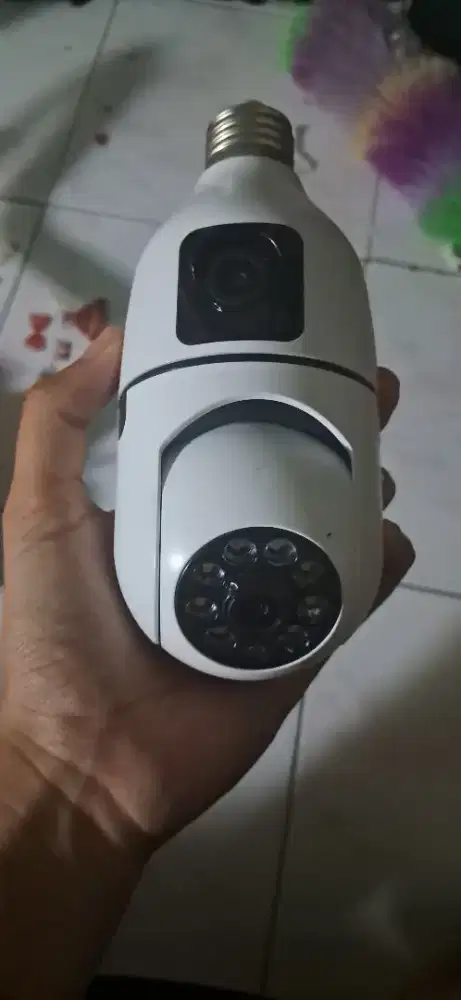 CCTV Bohlam V380 Pro Dual Lens