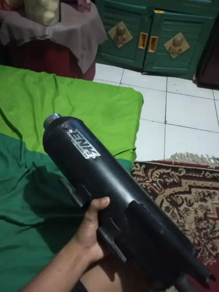 KNALPOT ENK MUFFLER SARFULL UTK BEAT 2019 KEBAWAH