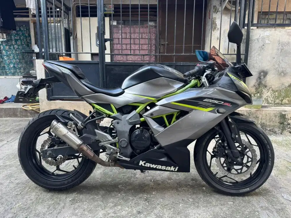 Kawasaki Ninja RR Mono thun 2018 pajak panjang mesin halus jozz gan.