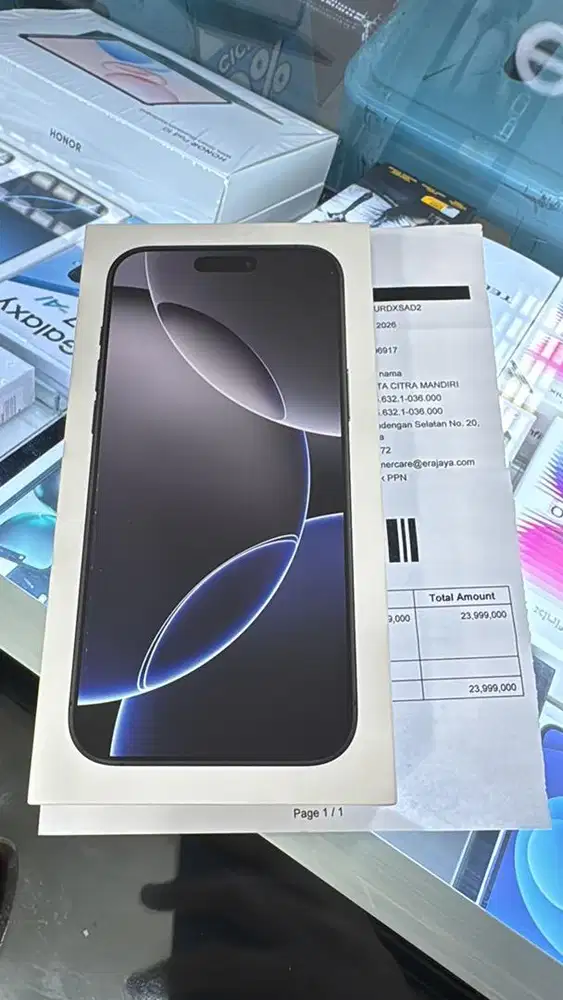 16 pro max 512gb baru