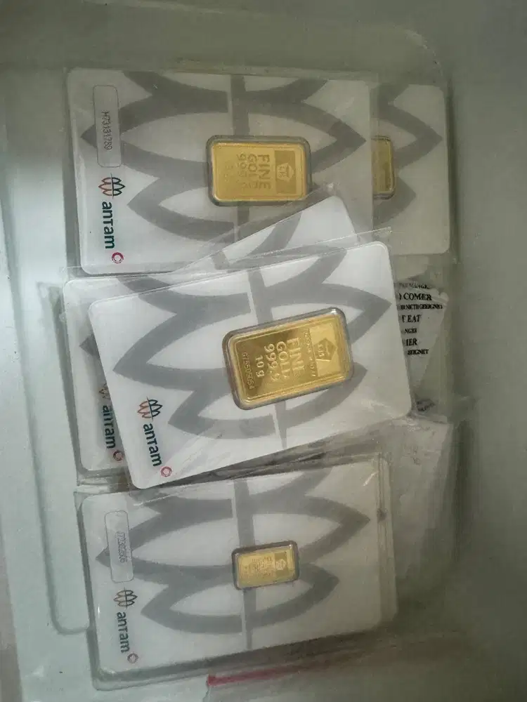 Emas antam 2 dan 5 gram mulus