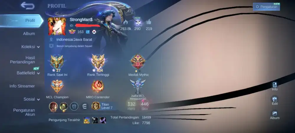 AKUN MOBILE LEGEND