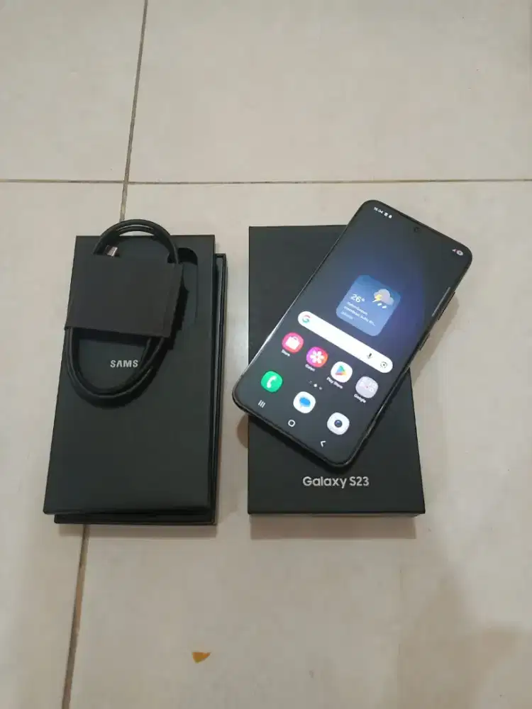 Samsung S23 8/256 Sein fullset mlusss 95%, lncarr jyaa no kndala