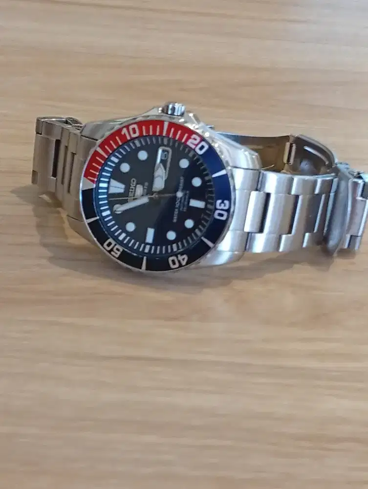 JUAL JAM TANGAN KLASIK SEIKO PEPSI KINETIC KINETIK J TANGAN PRIA KELAS